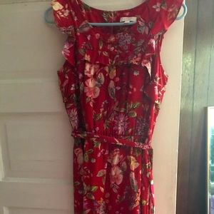 Lauren Conrad floral cotton garden dress